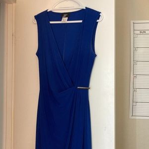 Cobalt Blue Libra Wrap Dress